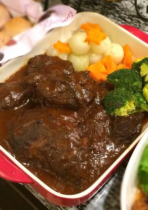 牛ほほ肉の赤ワイン煮込み-レシピのメイン写真