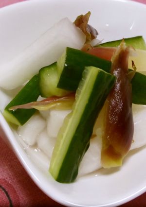 簡単ヘルシー♪みょうがと野菜の甘酢漬け。-レシピのメイン写真