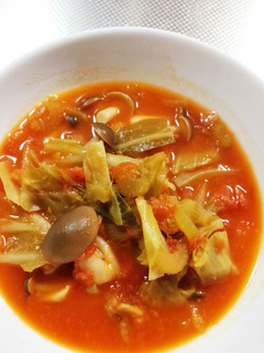 簡単野菜たっぷりトマトスープ♪-レシピのメイン写真