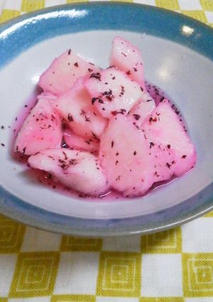 さっぱり美味しい♪梅風味簡単浅漬け-レシピのメイン写真