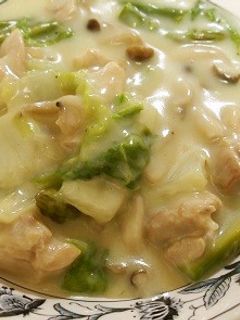 アスパラと白菜のクリーム煮-レシピのメイン写真