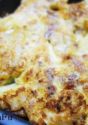 レンコンと鶏むね肉の梅マヨ焼き-レシピのメイン写真