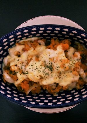 かぼちゃの煮物リメイク♪-レシピのメイン写真