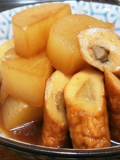 大根とごぼう天の炊いたん-レシピのメイン写真