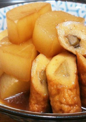 大根とごぼう天の炊いたん-レシピのメイン写真