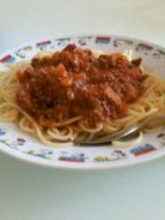 ミートソーススパゲッティー-レシピのメイン写真