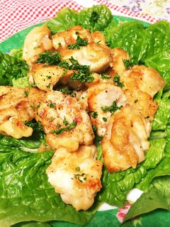 鶏もも肉のレモン塩ソテー-レシピのメイン写真