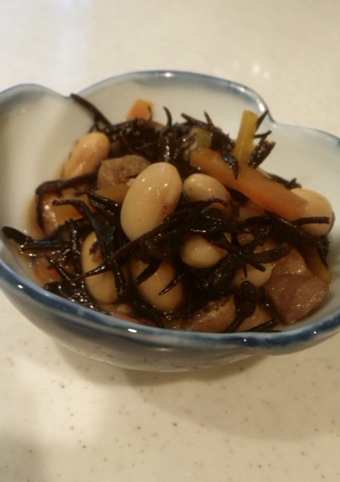 我が家の大豆の入ったひじきの煮物☆-レシピのメイン写真