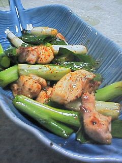 長ネギ☆鶏もも肉の塩炒め-レシピのメイン写真