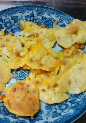 簡単！ふわふわ納豆ピカタ-レシピのメイン写真