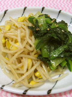 ベジ♪二色ナムル-レシピのメイン写真