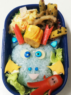 キャラ弁♡ちびゴン-レシピのメイン写真