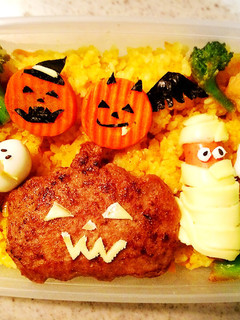 ハロウィン キャラ弁-レシピのメイン写真