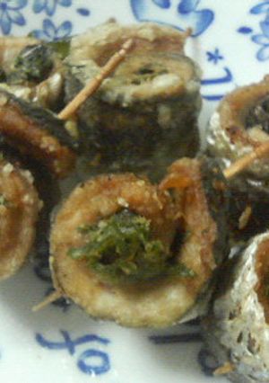 さんまのクルリン♪磯辺揚げ-レシピのメイン写真