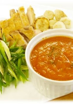 京野菜と鶏肉のソテー 京風トマトソース-レシピのメイン写真