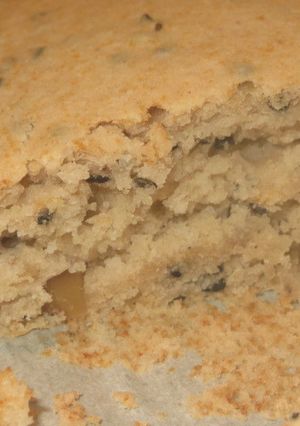 上新粉でもちふわ♪栗あんごましおケーキ☆-レシピのメイン写真