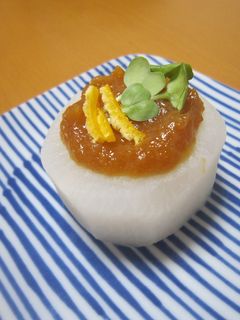 とろーり減塩ゆず味噌・ふろふき大根-レシピのメイン写真