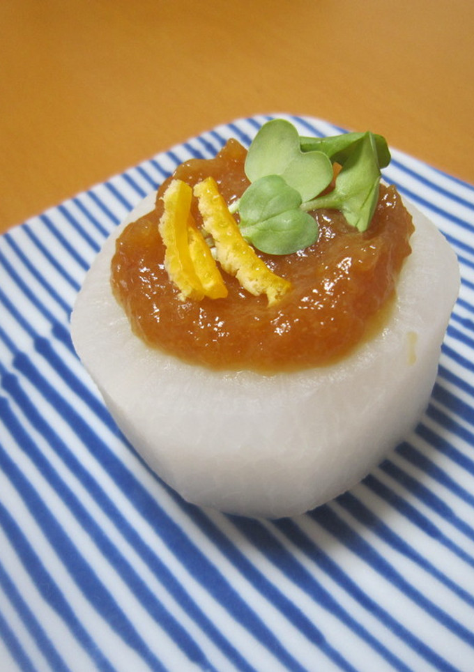 とろーり減塩ゆず味噌・ふろふき大根-レシピのメイン写真