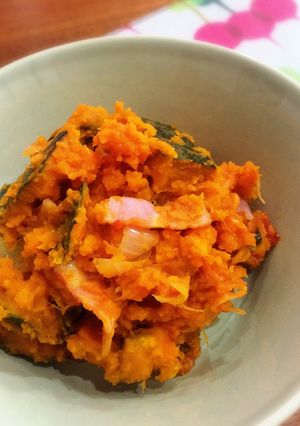 簡単レンジ☆かぼちゃサラダ〜ピザ風味-レシピのメイン写真