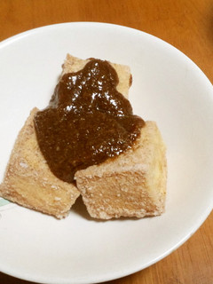 厚揚げのごまだれかけ・保育園給食-レシピのメイン写真