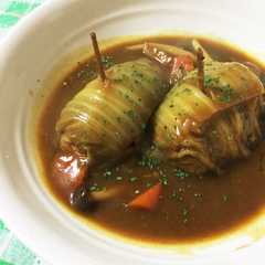 รูปของ 圧力鍋でロール白菜 ♡カレー味で♡