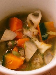 秋のぽかぽかスープ-レシピのメイン写真