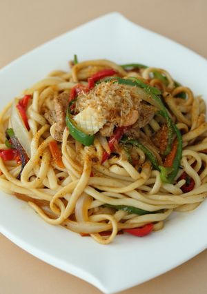 シーフードミックスで海の幸焼きうどん✰-レシピのメイン写真