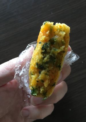 ＨＭで野菜の蒸しパン☆離乳食にも！-レシピのメイン写真