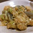みそがらめ、鶏ネギこんにゃく。