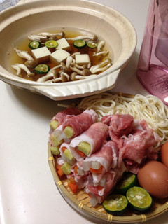 アゴだし&シークワーサーしゃぶしゃぶ♪-レシピのメイン写真