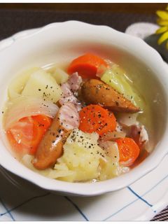 ウィンナーソーセージでポトフ-レシピのメイン写真