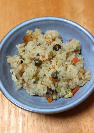 むかご入り五目飯-レシピのメイン写真