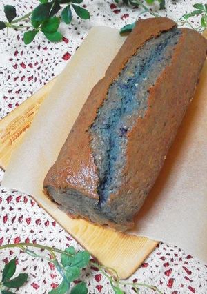 *ブルーベリージャムのパウンドケーキ*-レシピのメイン写真