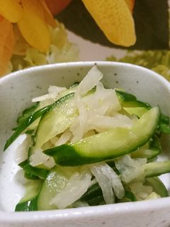 切干大根とキュウリの酢の物☆-レシピのメイン写真