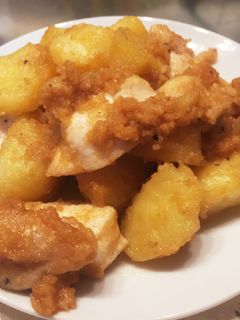 じゃがいもと鶏肉の味噌マヨ炒め-レシピのメイン写真