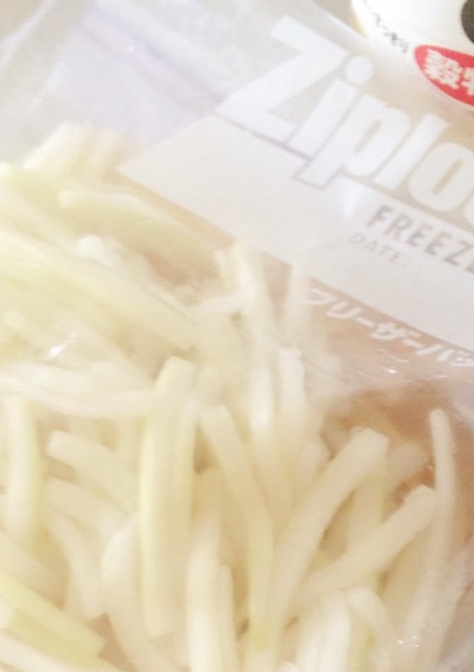 大根の皮の甘酢漬け-レシピのメイン写真