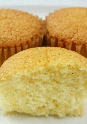 【共立て】ふわふわしっとりカップケーキ♡-レシピのメイン写真