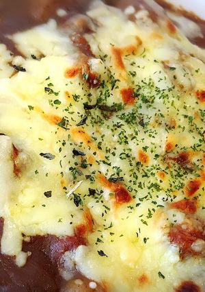 ❄︎簡単リメイク❤️焼きカレー❄︎-レシピのメイン写真