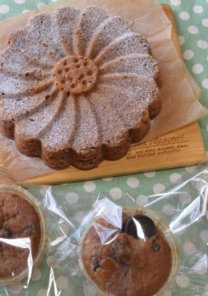 完熟バナナのチョコケーキ-レシピのメイン写真