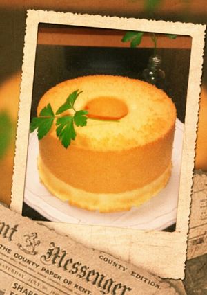 バター風味シフォンケーキ(๑>؂<๑)-レシピのメイン写真