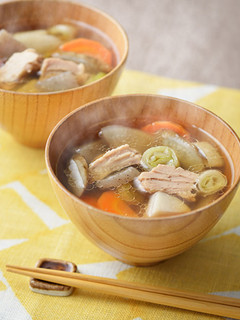 シーチキンけんちん汁-レシピのメイン写真