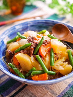 簡単☆フライパンde基本の肉じゃが-レシピのメイン写真