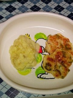 離乳食後期~完了期に!鮭と豆腐のチヂミ-レシピのメイン写真