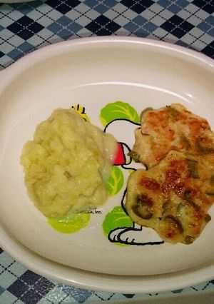 離乳食後期～完了期に！鮭と豆腐のチヂミ-レシピのメイン写真
