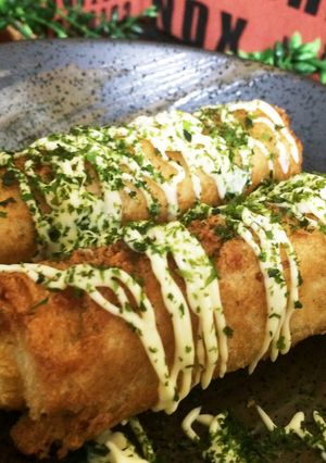 食パンアレンジ♪ツナマヨちくわの揚げパン-レシピのメイン写真