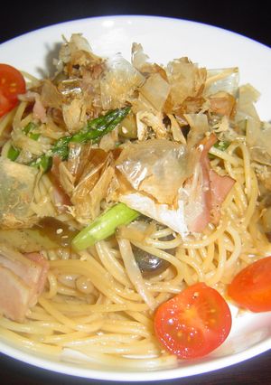 野菜たっぷりパスタ*バターしょうゆ風味-レシピのメイン写真