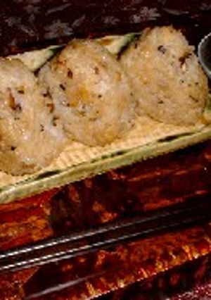 ☆雑穀ごはんの味噌焼きおにぎり。☆-レシピのメイン写真
