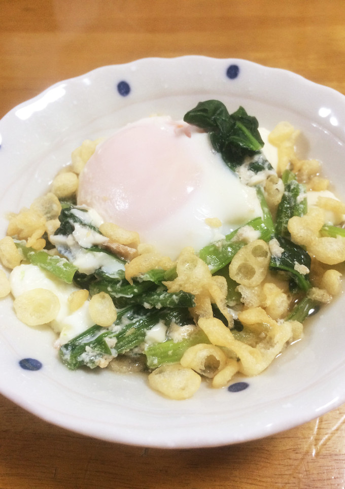 しろな、小松菜の煮物☆卵落とし-レシピのメイン写真
