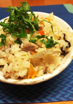 簡単＊旨い＊炊き込みご飯＊フライパン-レシピのメイン写真