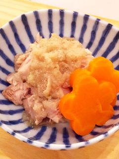 簡単!鶏肉のみぞれ煮-レシピのメイン写真